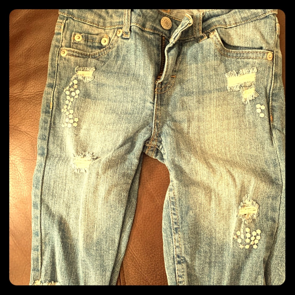 3/$15 Levi’s distressed Bermuda shorts